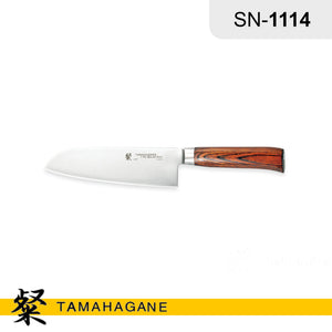 Tamahagane "SAN" Santoku Knife 175mm (SN-1114) Made in Japan