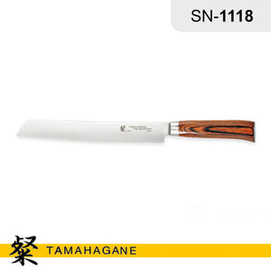Tamahagane "SAN" Bread Knife 230mm (SN-1118) Made in Japan